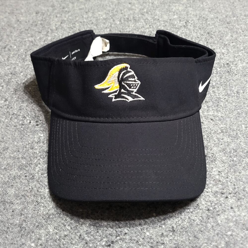 Nike Army Black Knights Visor Cap Hat Mens Black Dri Fit Football Adult NCAA